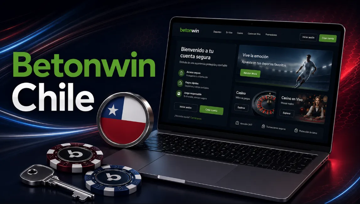 Betonwin Chile para Entrar al Casino Online desde una Cuenta Segura
